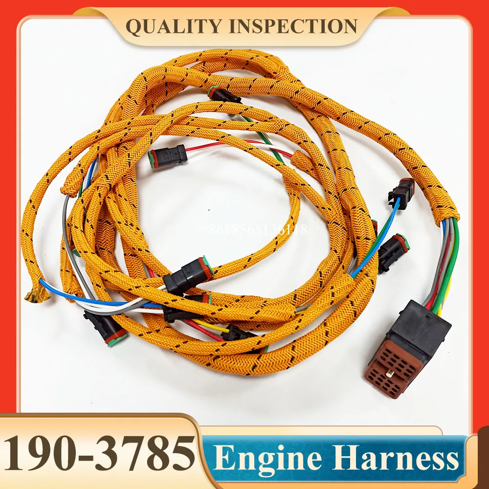 Loader 950H 962H 938G 950G 120H Transmission Engine Wiring Harness 190-3785 1903785