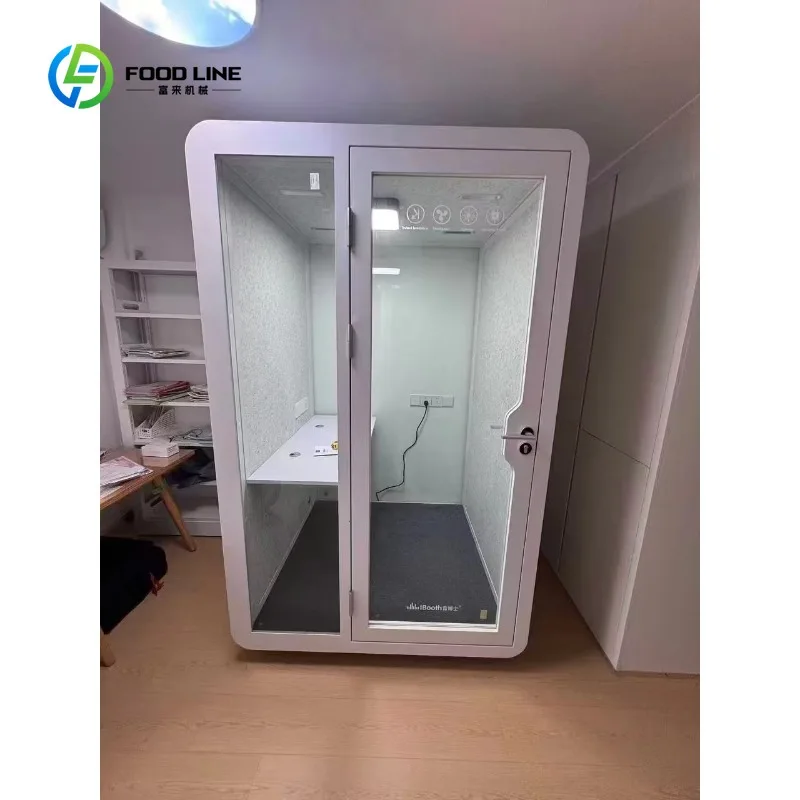 Customized Noise Pollution Modular Office Soundproof Acoustic Booth Portable Meeting Pod Conference Soundproof Booth
