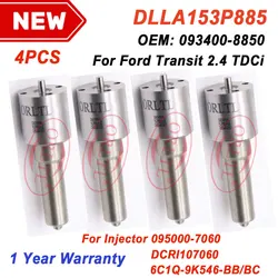 4pcs DLLA153P885 Common Rail Diesel Injector Nozzle DLLA 153P885 For Ford Transit Oem 6C1Q-9K546-BC 6C1Q-9K546-BC DCRI107060
