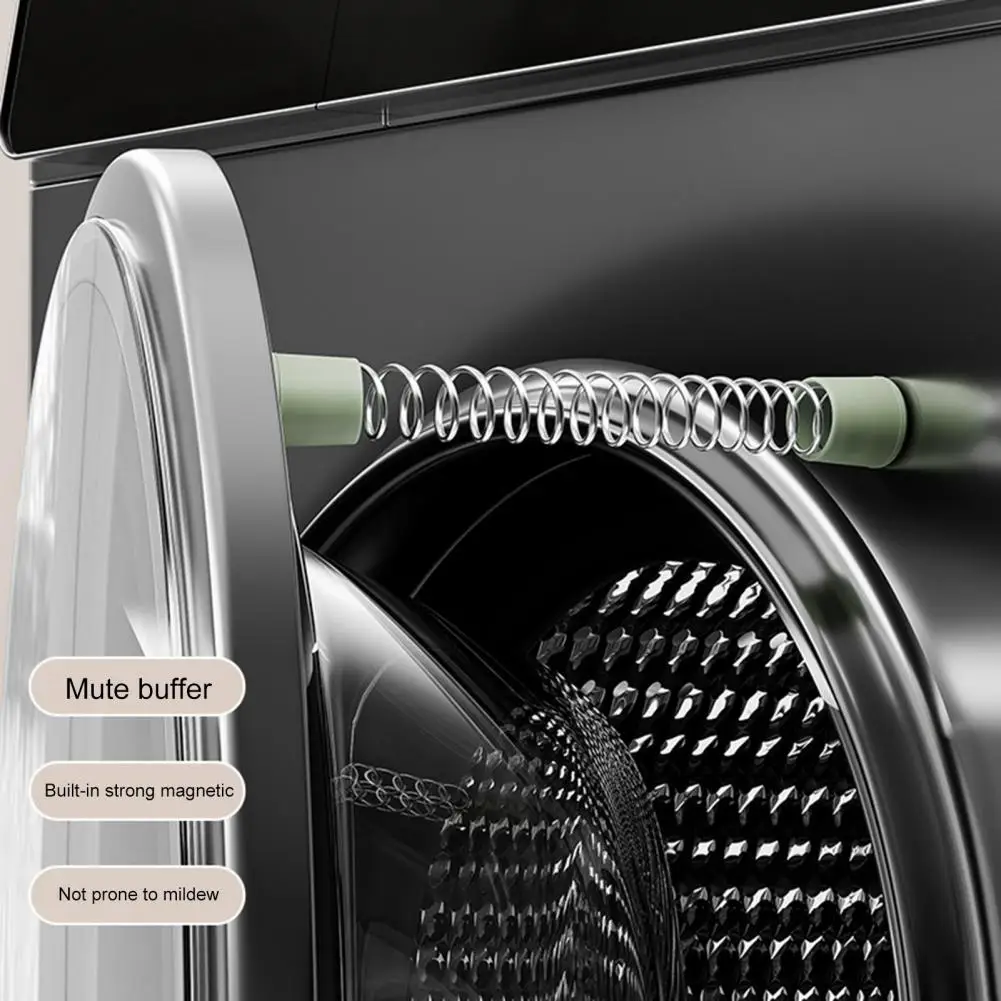 10cm Magnetic Washing Machine Door Holder Ventilated Door Buckle Prop Keep Washer Dry Odor-Free Front Load Washer Accessories