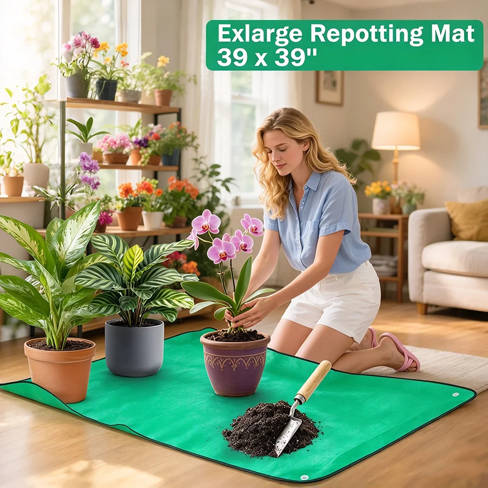 1PCS Alas Tanam Pot Bunga Taha - Repotting Mat ulasan dan harga