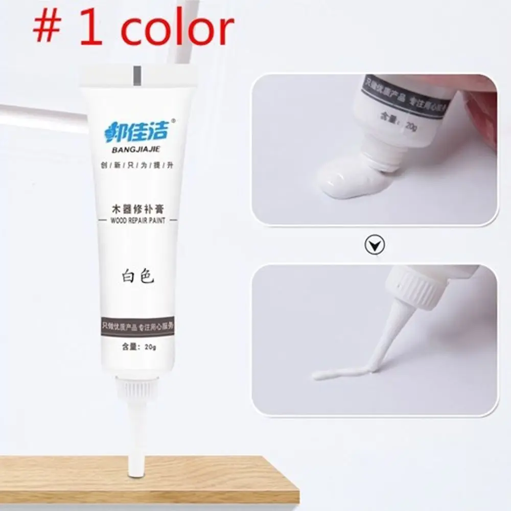 Door Wood Glue Scratch Hole Removal Touch Up Repair Cream Wood Filler Refinish Paste Furniture Repair Paint