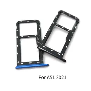 Bilashmart ZTE Blade A51 A71 2021 SIM Card Tray Slot Holder Adapter Socket Repair Parts