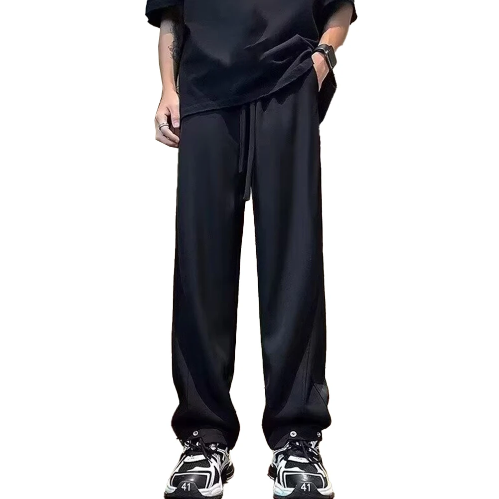 

Casual Gatherings Casual Suit Pants Loose Formal Trousers Full Length Dress Pants Workwear Applicable Gender Men