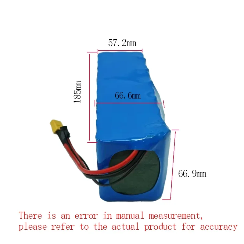 10S3P 36V7.5Ah Electric Scooter Bicycle Battery 18650 Power Battery Pack Suitable for Electric Scooter Bicycle Equipped with BMS