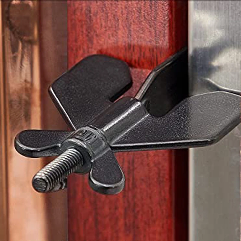 Serrure de porte d\'hôtel portable, butée de porte d\'autodéfense, antivol de voyage, serrure de porte à l\'épreuve des enfants, loquet de sécurité