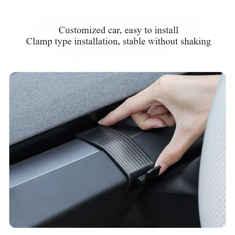 Dashboard Hook Bracket for Tesla New Model 3+ Highland 2024 Air Outlet Mobile Phone Support Stand Hook Bracket Car Accessories