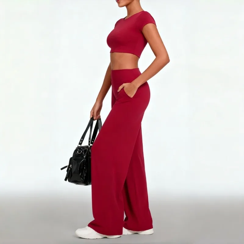 

Женский тонкий костюм для йоги, комплект с облегающей спиной, высокая эластичность, быстросохнущий комплект упражнений, костюм для бега и фитнеса на открытом воздухе