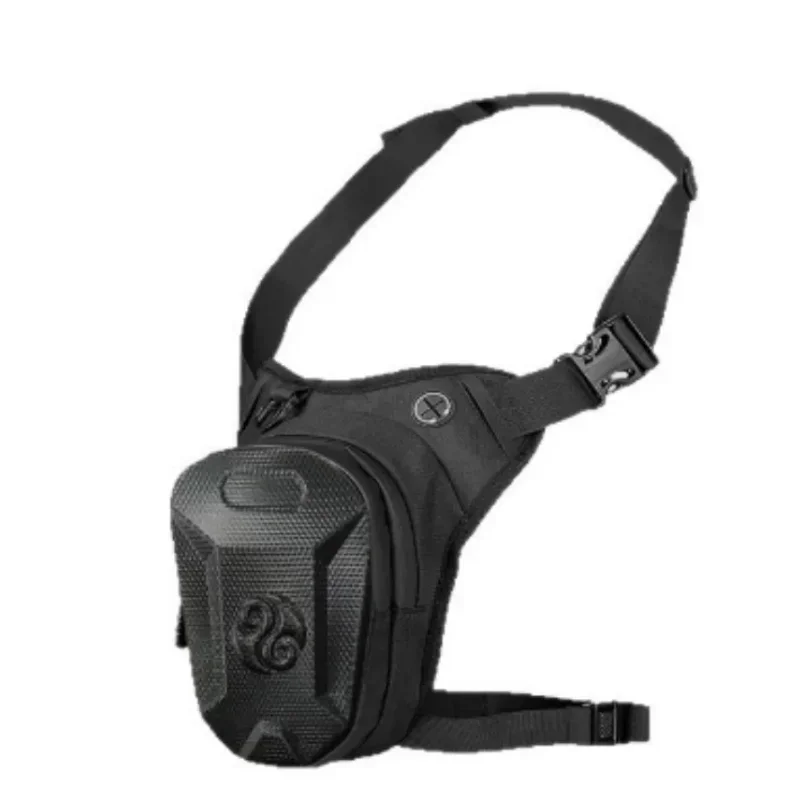 حقيبة الخصر للدراجة النارية - حقيبة كروس مقاومة للماء لتخزين معدات المشي لمسافات طويلة في الهواء الطلق