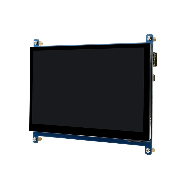 Imagem -05 - Ecrã Lcd de Polegadas para Raspberry pi Compatível com Ecrã Táctil Capacitivo Multi-sistema Resolução 1024x600