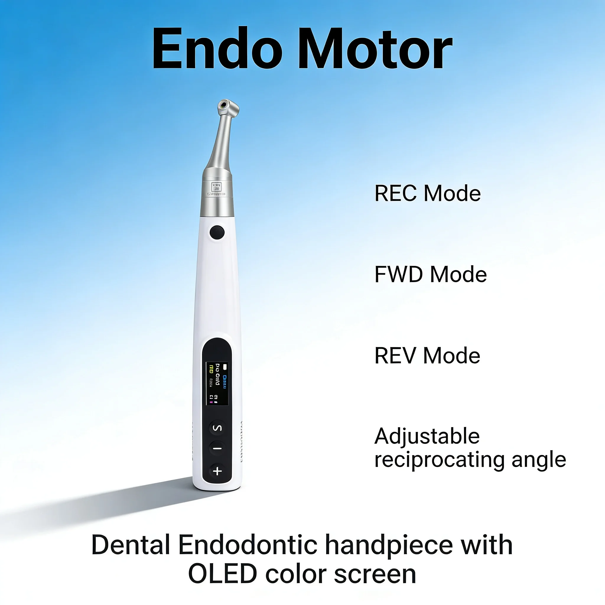 DENTUS Новая модель беспроводного стоматологического эндомотора 2-в-1 с онлайн-коррекцией, пластик и металл, 150-1000 об/мин, стоматологические инструменты