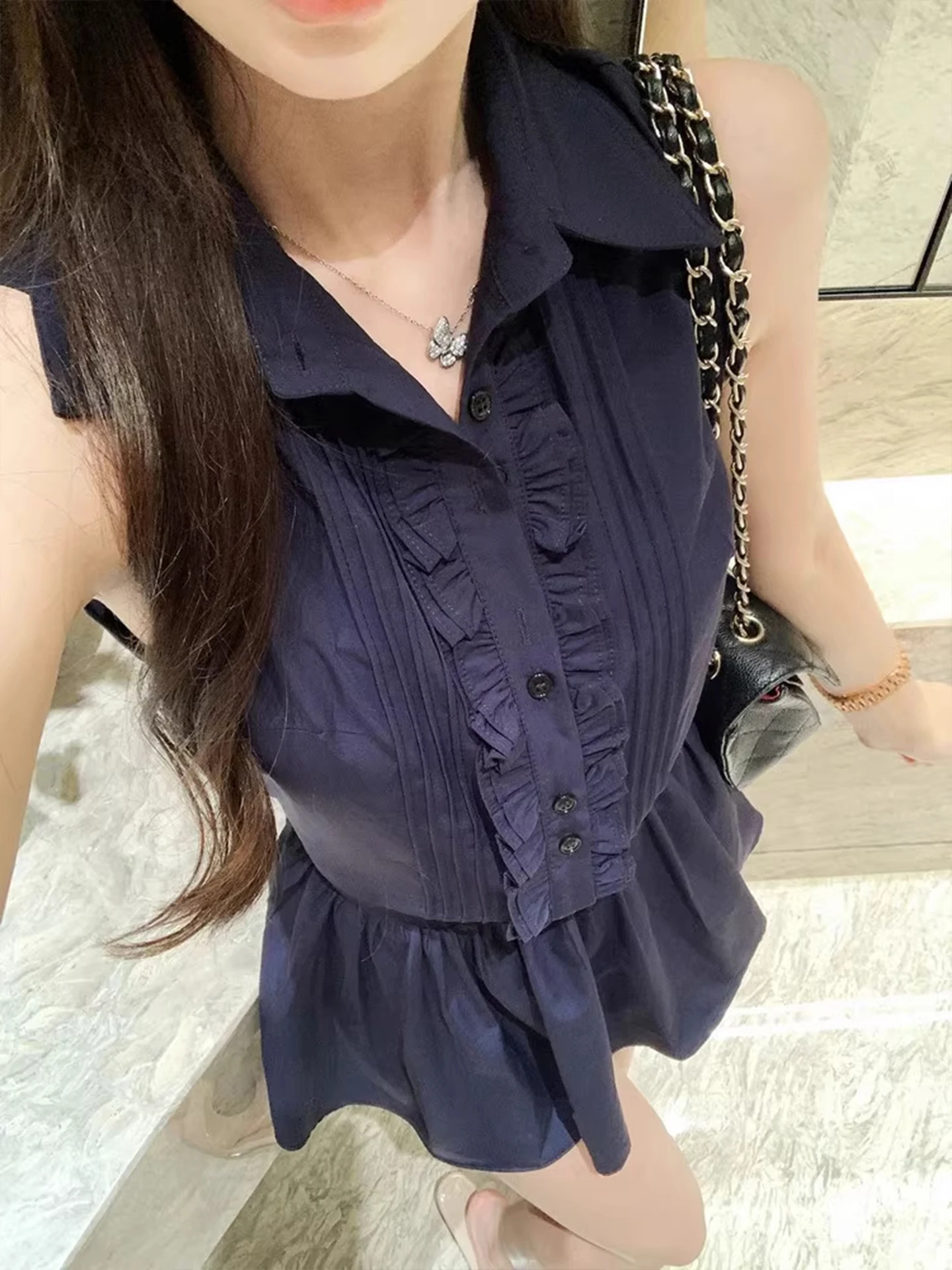 الرغبة النقية الراقية irt الدكتور المرأة تصميم الخصر مقصوص Svel سترة ort تنورة الصيف الكورية Sle Ci تخفيف #5