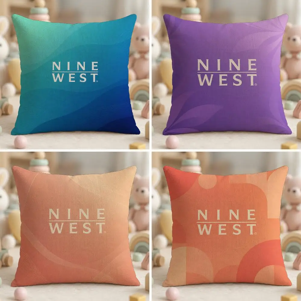 Famous Brand N-Nine WestS Cushion Cover Ultra Soft Throw Pillow Cover Skin Friendly for Sofa Bed Home Decor Gift