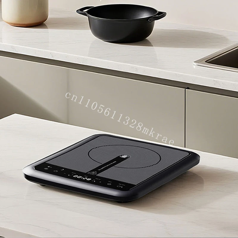 

New Household Kitchen Smokeless Infrared Cooker High Power 2200W 4 Temperature Setting Compact Electric Ceramic Stove with Timer