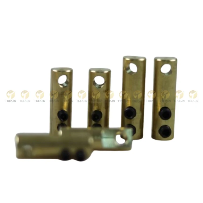 2Pieces/Lot Electrofusion Welding Machine Copper Column PE Pipe Fittings Copper Head Rod Plug Femal Post Copper Seat