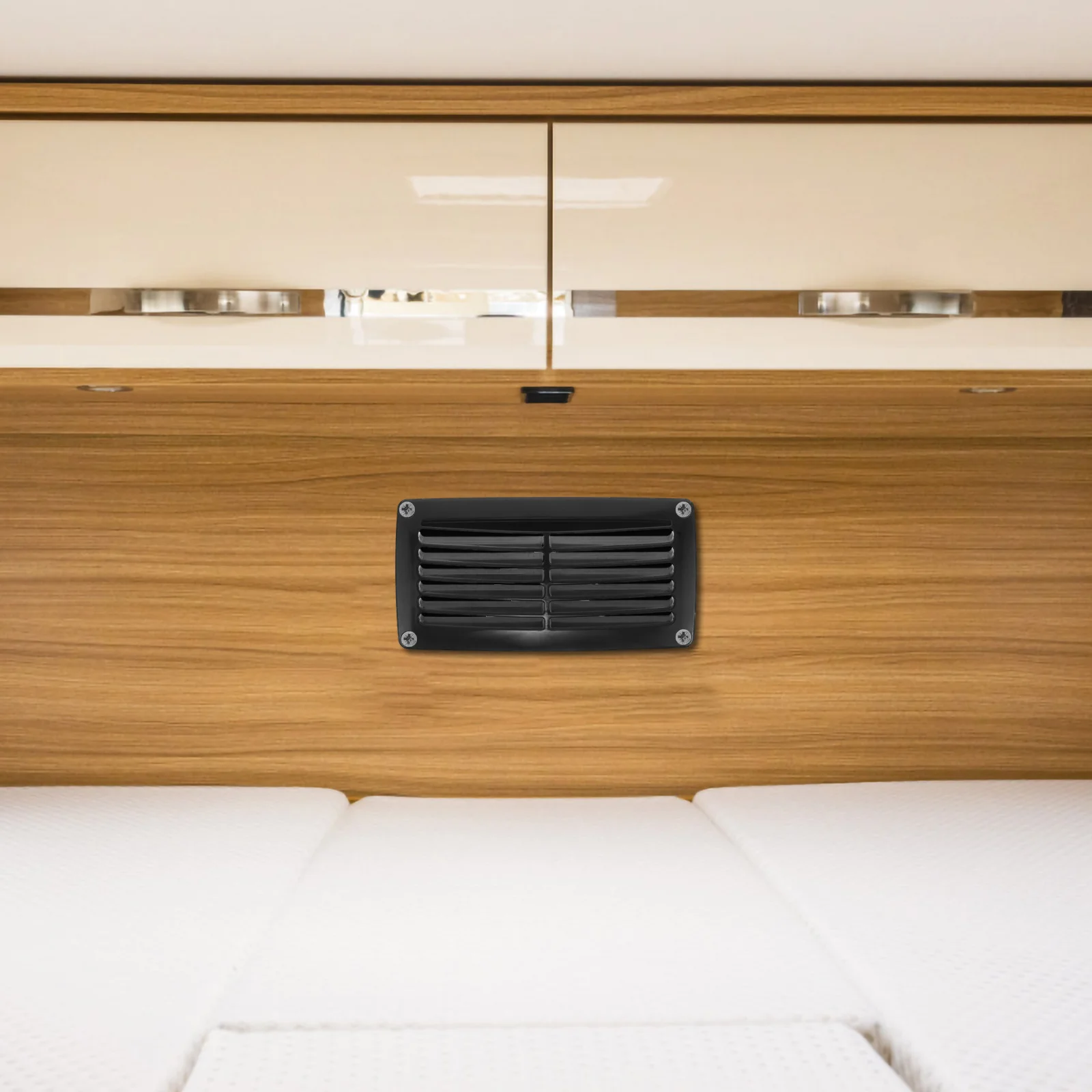 Ventilação com persianas para barco, cobertura de ventilação marinha, à prova de intempéries, grade de ventilação de ar rv, fluxo de ar eficiente, dissipação de calor da cabine