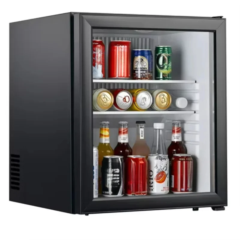 Sturdy 20L Portable Bar Glass Door Fridge Freezer 12V 24V Bedroom SUV Camping Travel Parts
