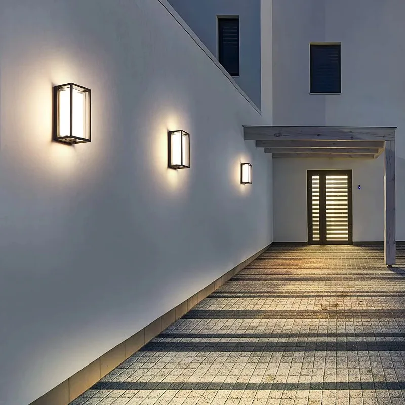 

Outdoor Lighting Wall Hanging IP65 Waterproof Porch Light Outdoor Wall Lighting Modern Exterior Lighting Fixtures