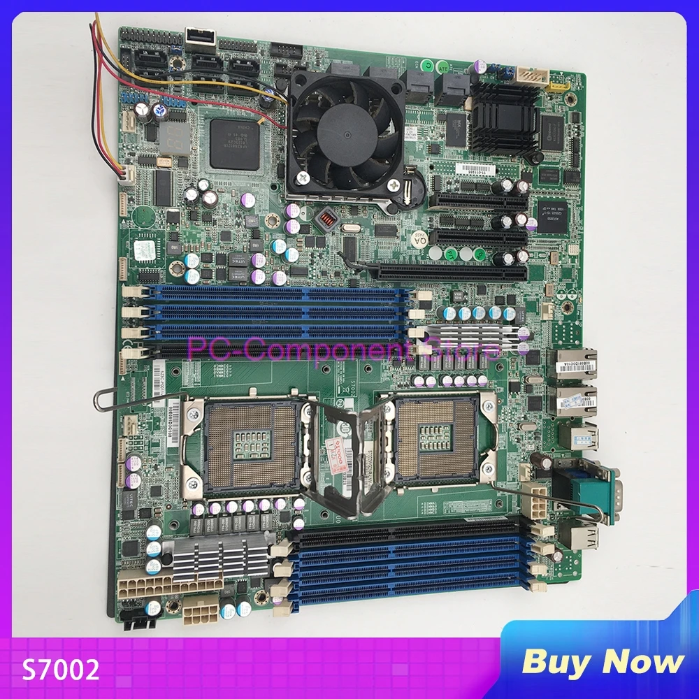 S7002 For TYAN R510 G7 1U Server Motherboard Two-way LGA1366 X58 Perfect Test