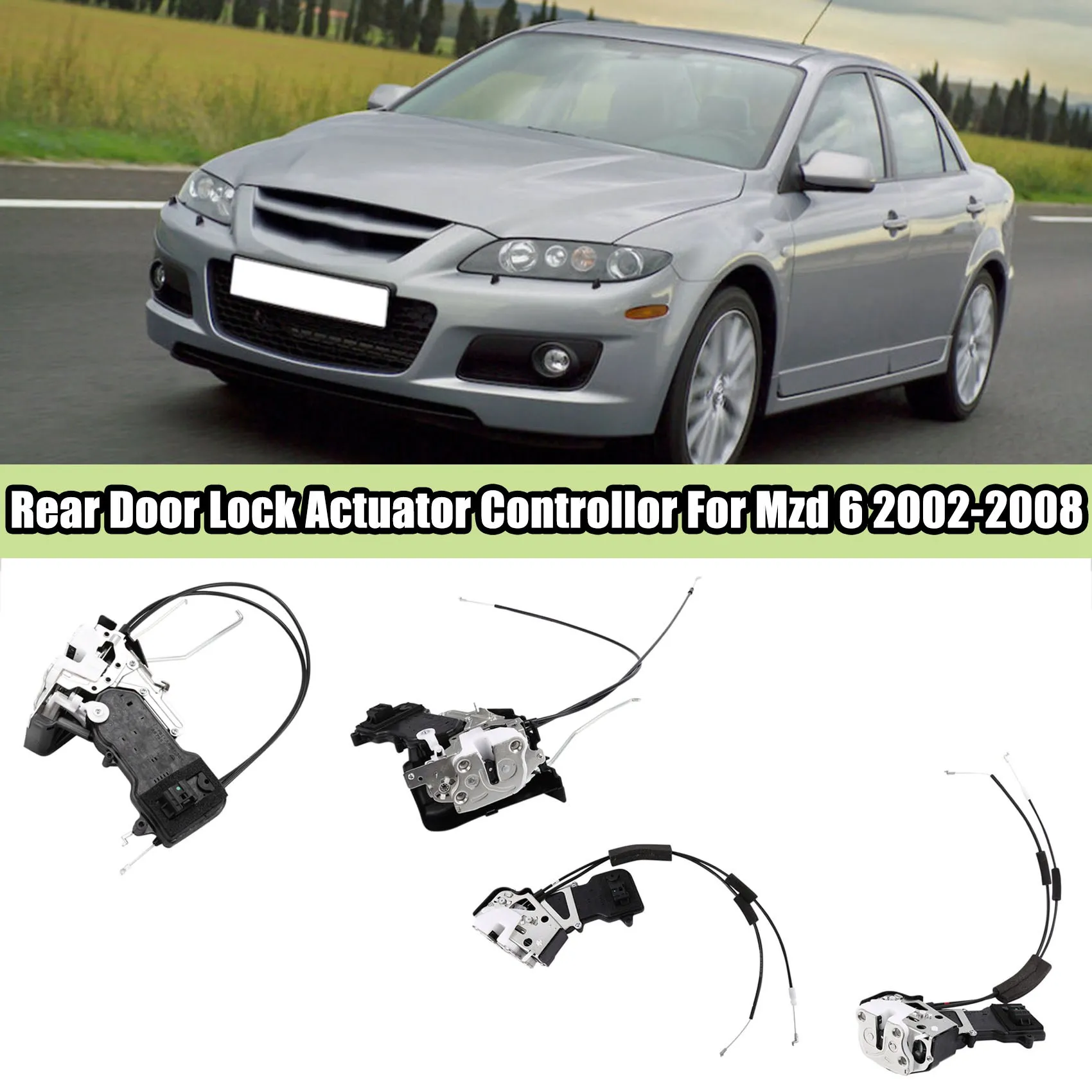 Contrôleur d'actionneur de serrure de porte, accessoires de voiture, magasins avant, Mazda 6 2002-2008 227