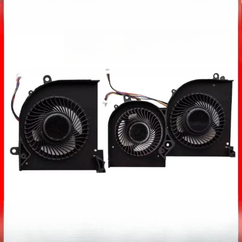 for MSI GS65 GS65VR WS65 P65 MS-16Q1 MS-16Q2 MS-16Q3 Series Replacement New Laptop CPU+GPU Cooling Fan