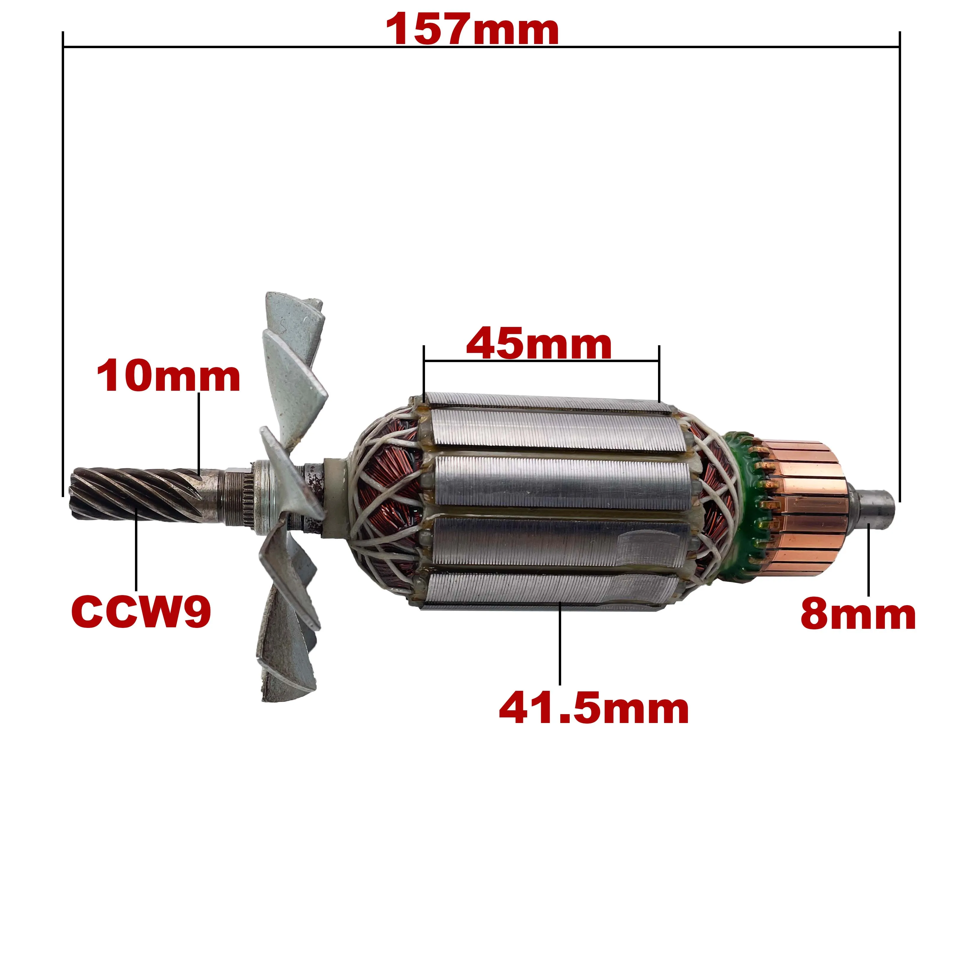 

AC220V-240V Armature Rotor Anchor Replacement for MAKITA Circular Saw 5800NB