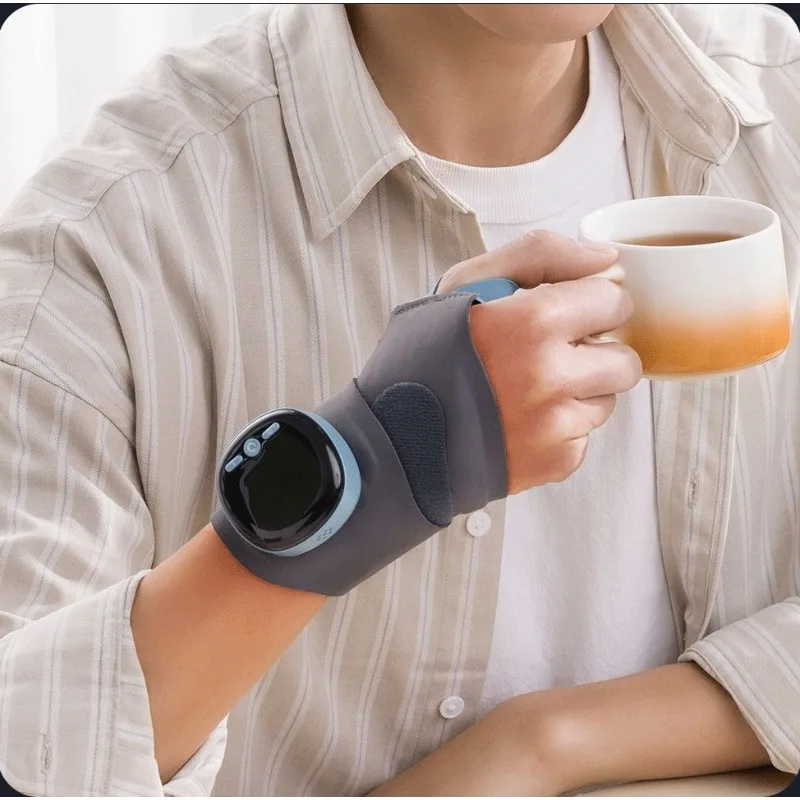 

Heating Wrist Brace Hot Compress Breathable Detachable Hand Sprain Massage Brace New Festival Hit Smart Tendon Sheath Hand