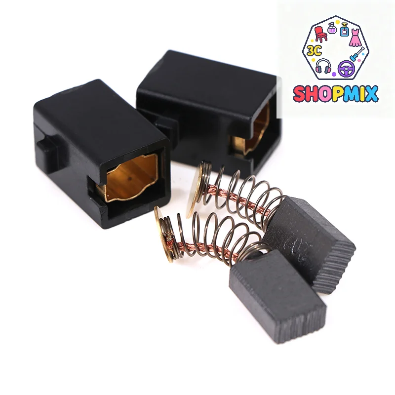 1Pair Carbon Brush with Holder For TSB1300/5500 Impact Drill Spare Parts