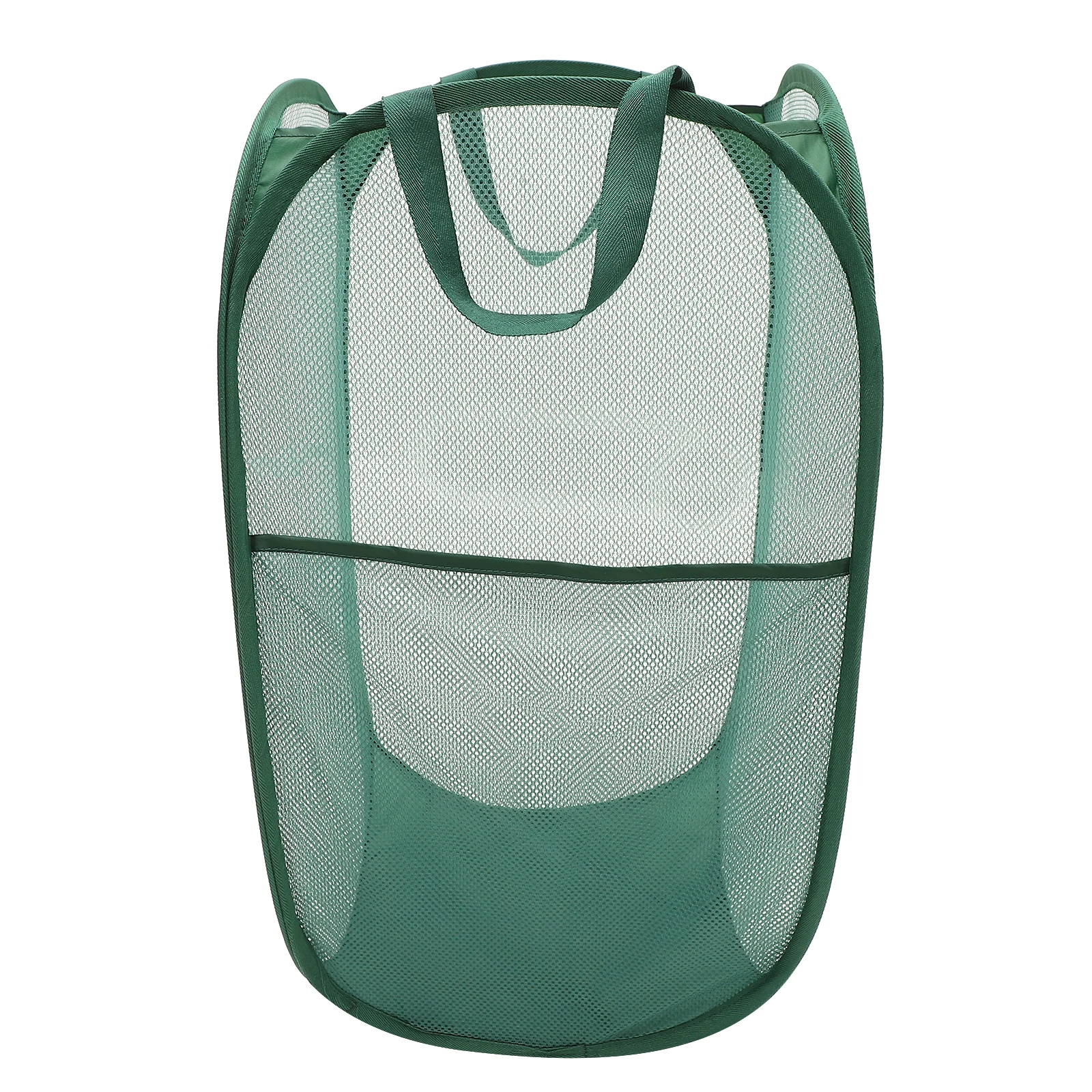 

Collapsible Laundry Basket Large Capacity Storage Container Foldable Clothes Hamper Green Horizontal Dorm Foldable Sundries