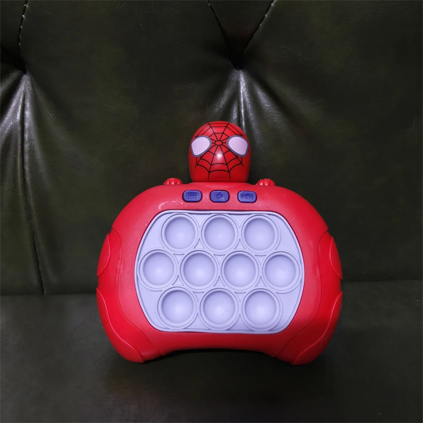 لعبة الدفع السريع الجديدة فيدجيت فقاعة لعبة إلكترونية خفيفة ضد الإجهاد ألعاب للأطفال البالغين هدية