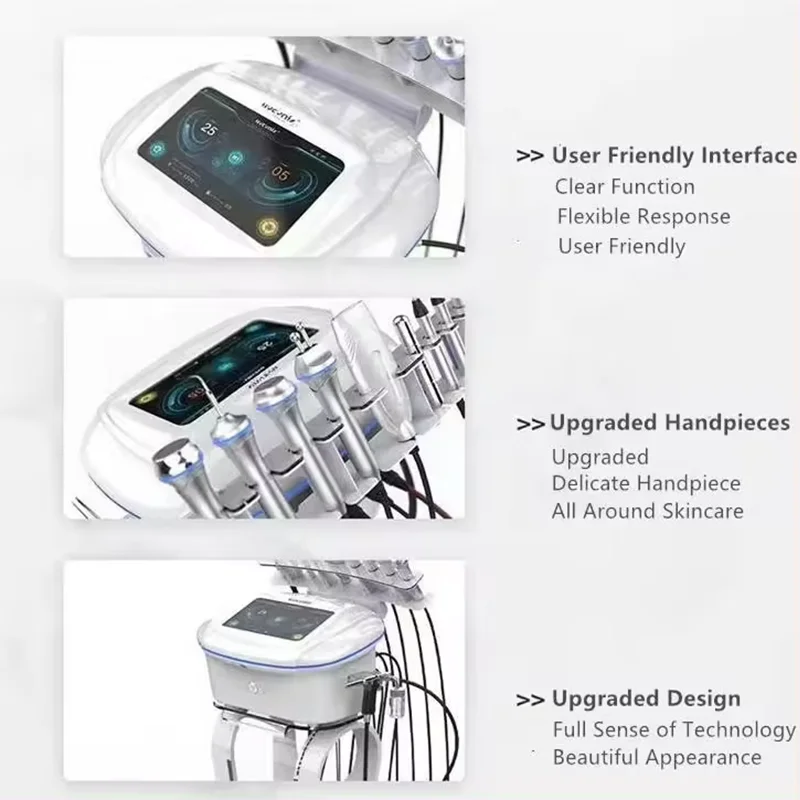 Korea HYCYNIS IMS 1.9 Pro 10 in 1 Skin Management Device Ultrasound Face Lifting Micro Current Facial Massage Skin Rejuvenation