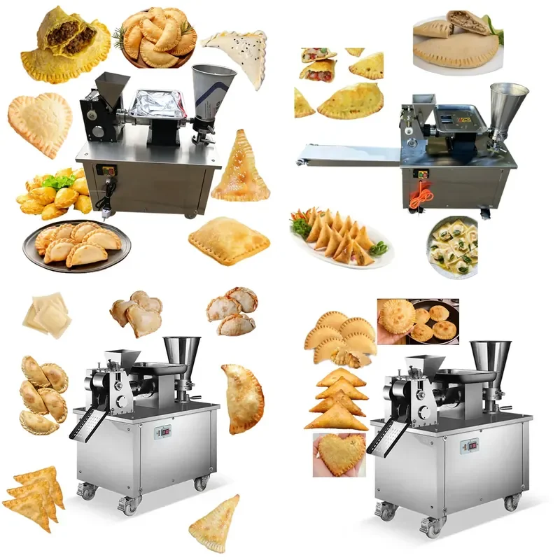 for High Capacity Colombian Empanada Machine Automatic Maquinas De Hacer Empanadas Pastel Maker Food Grade Stainless Steel