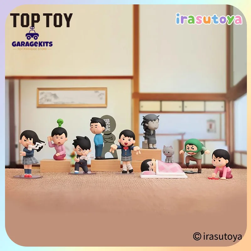 

Genuine Toptoy Irasutoya Blind Box Illustration Of Villain Abstract Life Series Mystery Box Cute Trendy Toys Funny Custom Gifts