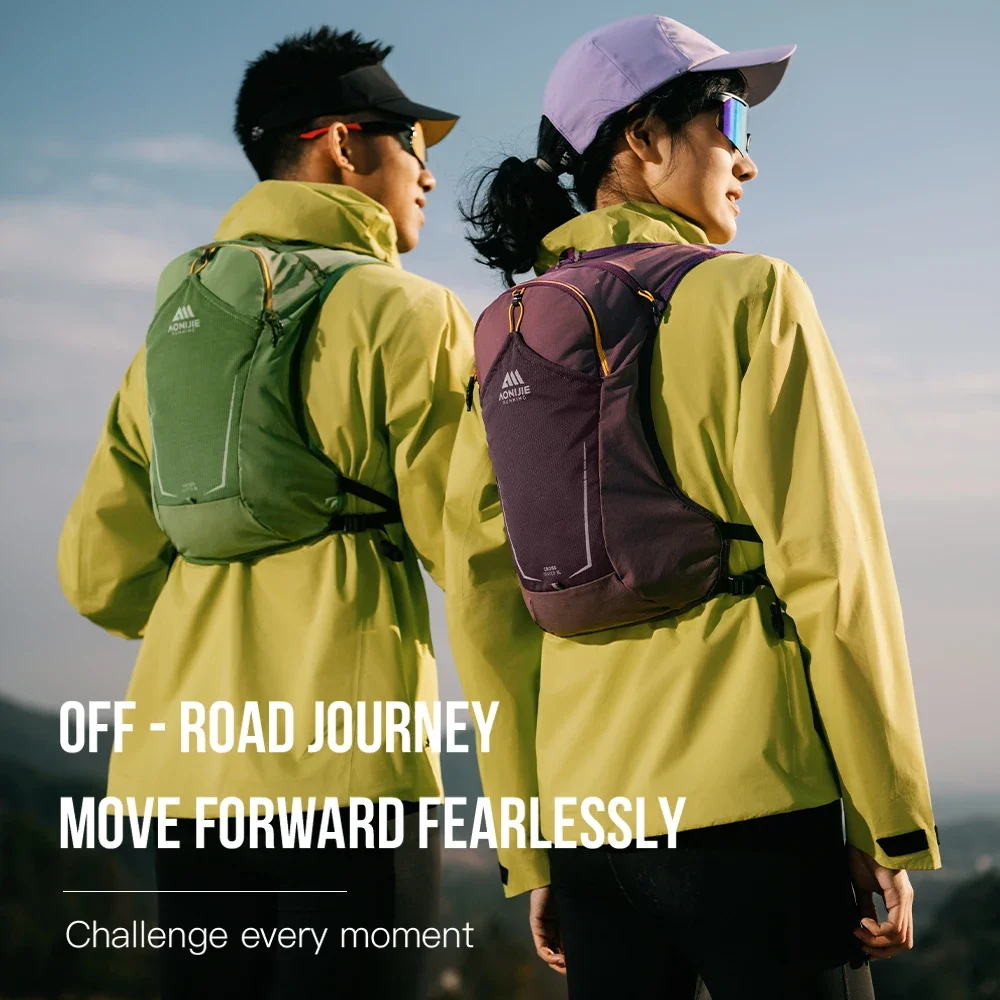 AONIJIE C9125 Trail Running Vest Backpack 8L Lightweight Breathable Water Backpack for Hiking Camping Marathon Cycling Race