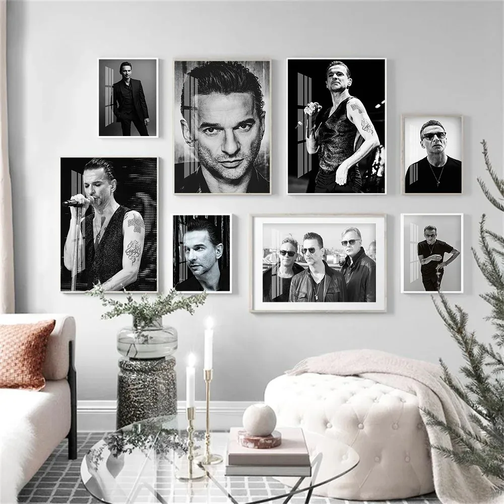 Dave Gahan Poster Music Singer Star Wall Art Picture Posters and Prints Canvas Painting Living Room Home Decor Gift