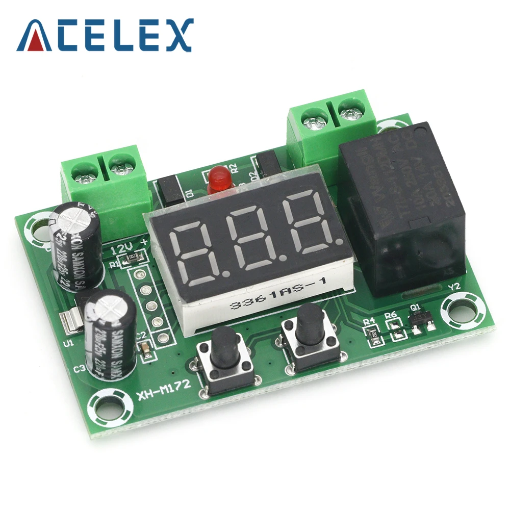 XH-M172 Intermittent Working Module 0-999 Minutes Timing Working Module Intermittent Output Switch Control Board