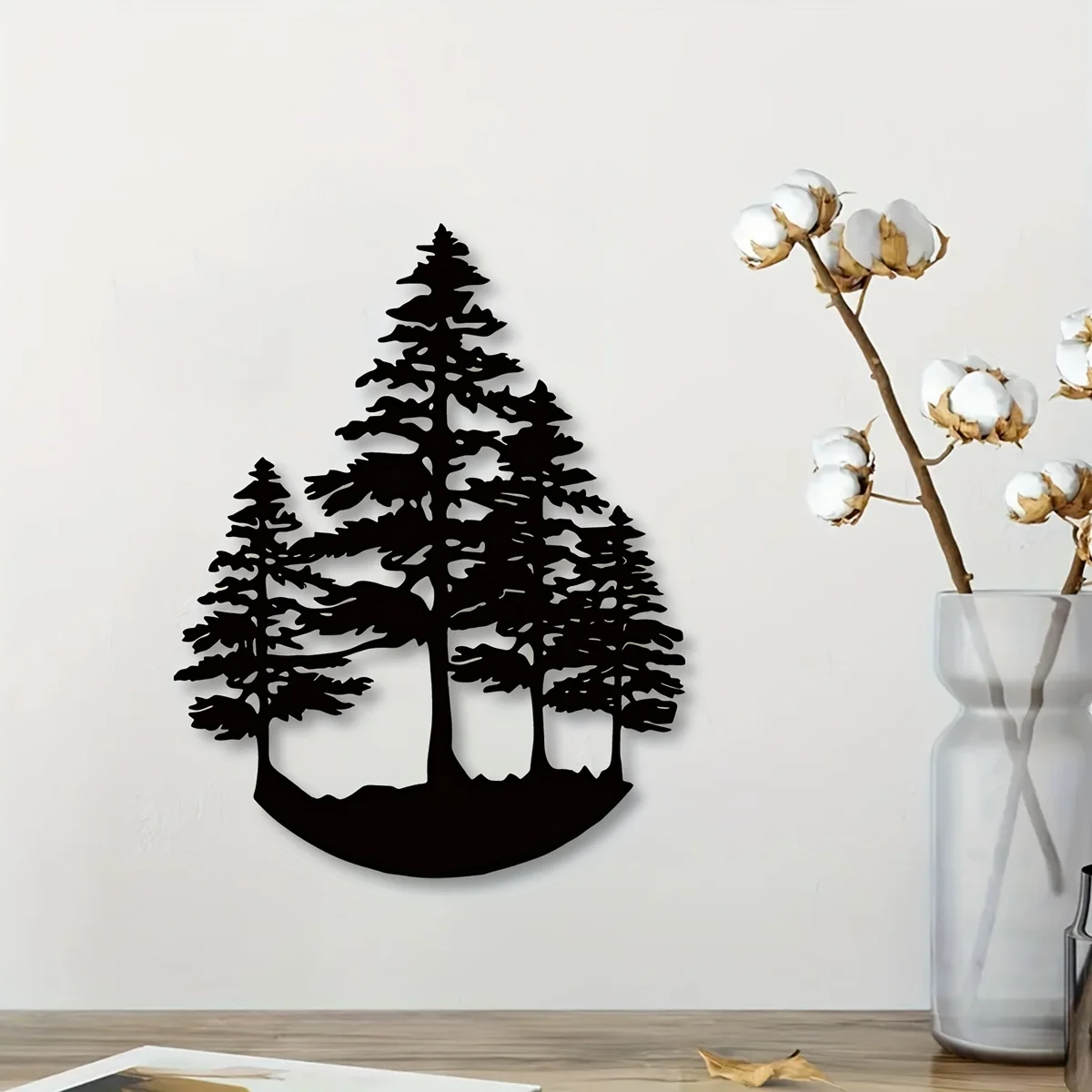 The Lush Forest Art Wall Sticker Is Suitable For Decorating Living rooms, bedrooms, And Restaurants With Art Walls