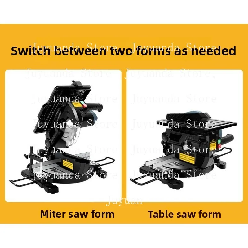 220V 1400W Woodworking Sawing Multifunctional Compound Saw High Precision Table Saw Aluminum Profile Cutting Machine