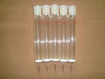 

200ml Buchner Filter Funnel Chromatography Column 30mmx305mm,M,5pcs/lot,24/29