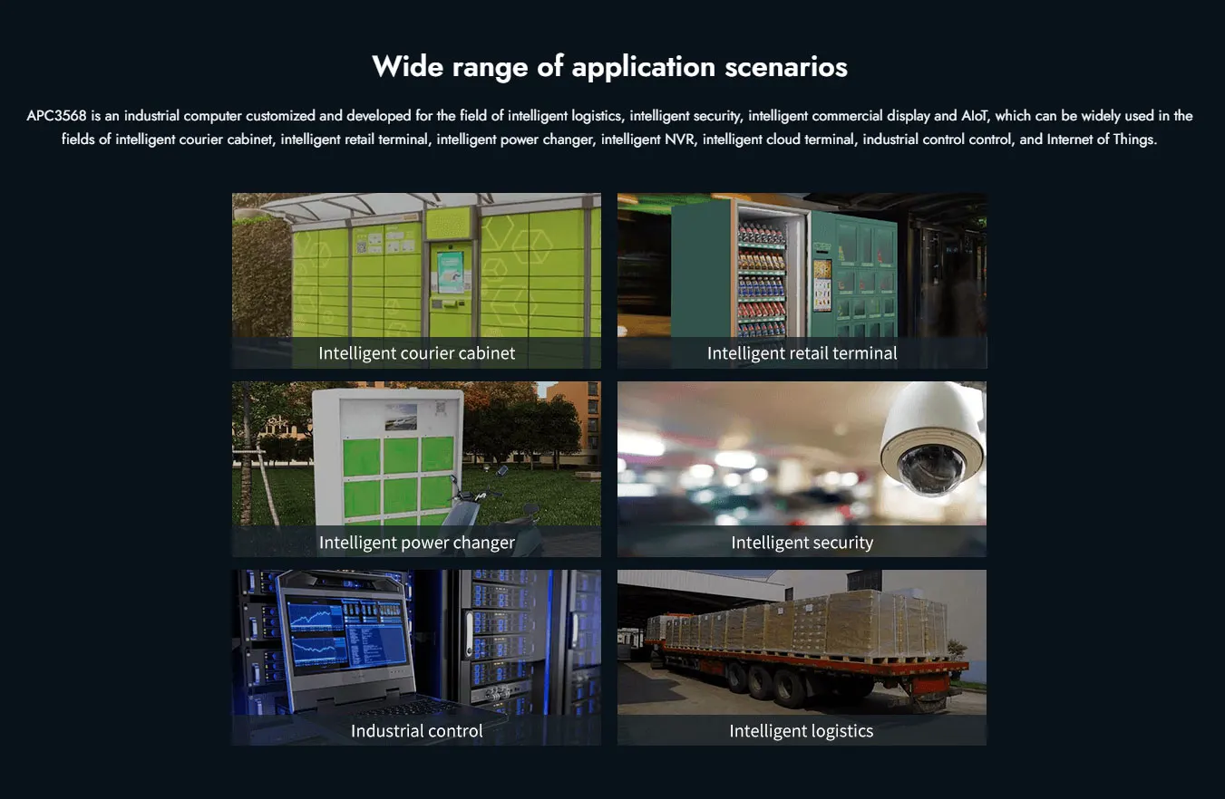 

Промышленный мини-ПК на Linux RK3568 для периферийных вычислений, моноблок с панельным исполнением, в наличии на складе
