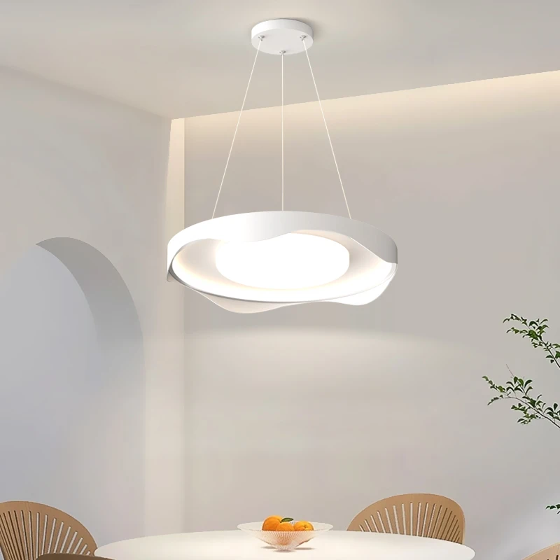 LED Chandelier For Dining Room Modern Simple Design Hanging Lamps For Ceiling Living Room Lustre Indoor Pendant Lighting Fixture