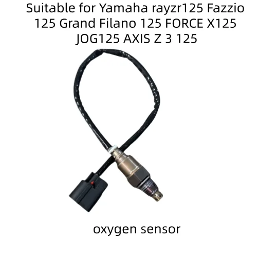 

Motorcycle Engine Exhaust Pipe Oxygen Sensor Suitable for Yamaha Rayzr125 Fazzio 125 Grand Filano 125 Force X125 Jog125 Axis Z 3 125