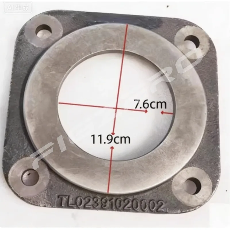 TL02391020002 Rear Drive Axle Bearing Cover Tractor Parts for Foton Lovol Oubao TE504/604