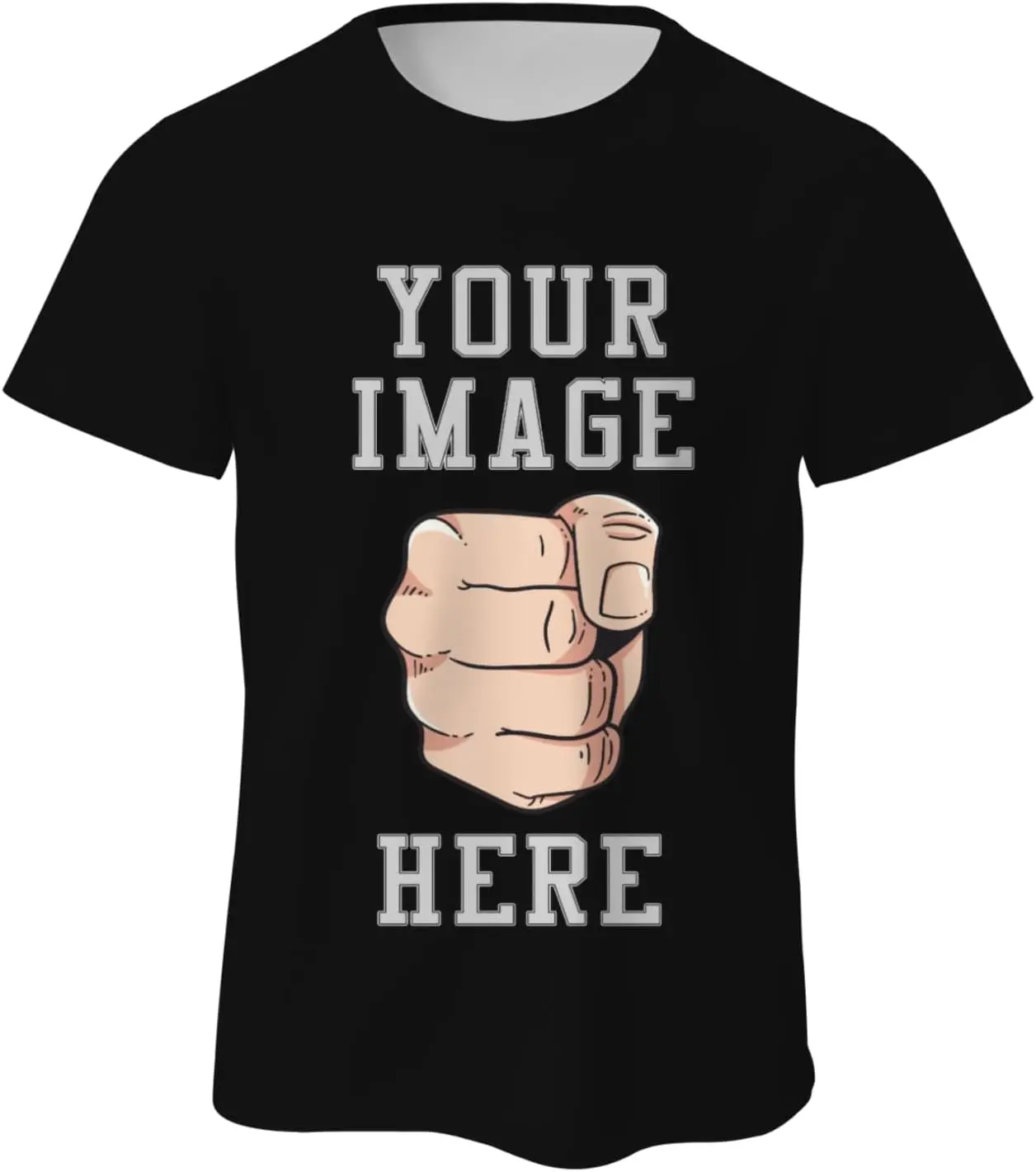 

Custom T Shirts Personlized Photo&Text Tee Shirt All Over Print Add Your Photo T-Shirt for Men Women
