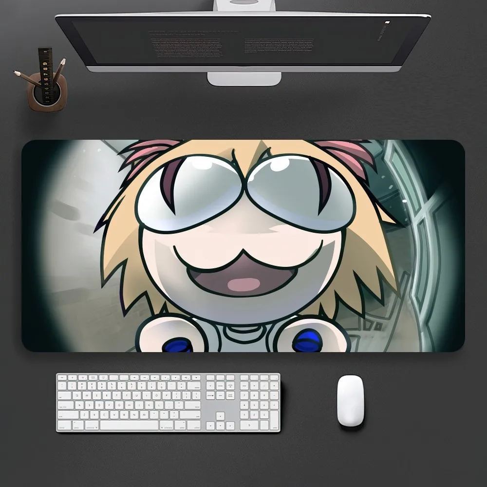 Game Neco Arc Cute Cat Girl Anime Kawaii Funny Mouse Pad Game Office Large PC Keyboard Rubber Big Desk Computer Laptop Table