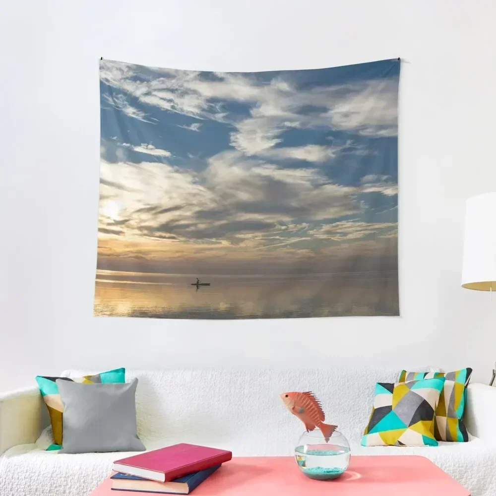 

Vast Serenity - a Solo Paddle Through a Morning Smooth as Silk Tapestry Wall Decorations Decoration Wall Tapestry