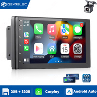 7 Inch Car Radio 2 Din Android 13 Carplay Android Auto Universal Car Multimedia Player Autoradio HD Touch Screen FM Bluetooth