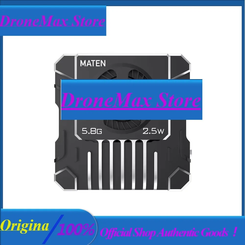 DroMaGEPRC MATEN 5.8G 2.5W VTX PRO FPV Image Transmission Signal Stability OSD Parameter Adjustment All-metal Self Cooling