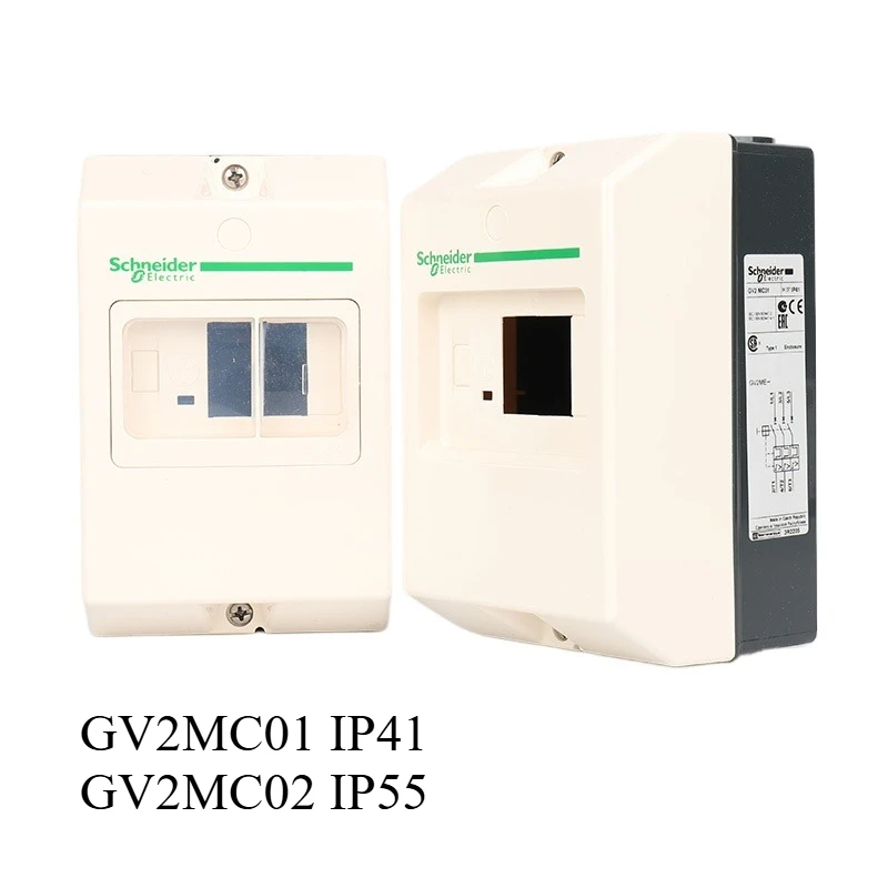 

Водонепроницаемая коробка Schneider Electric GV2MC01 GV2MC02 для автоматических выключателей двигателя GV2ME IP41 IP55