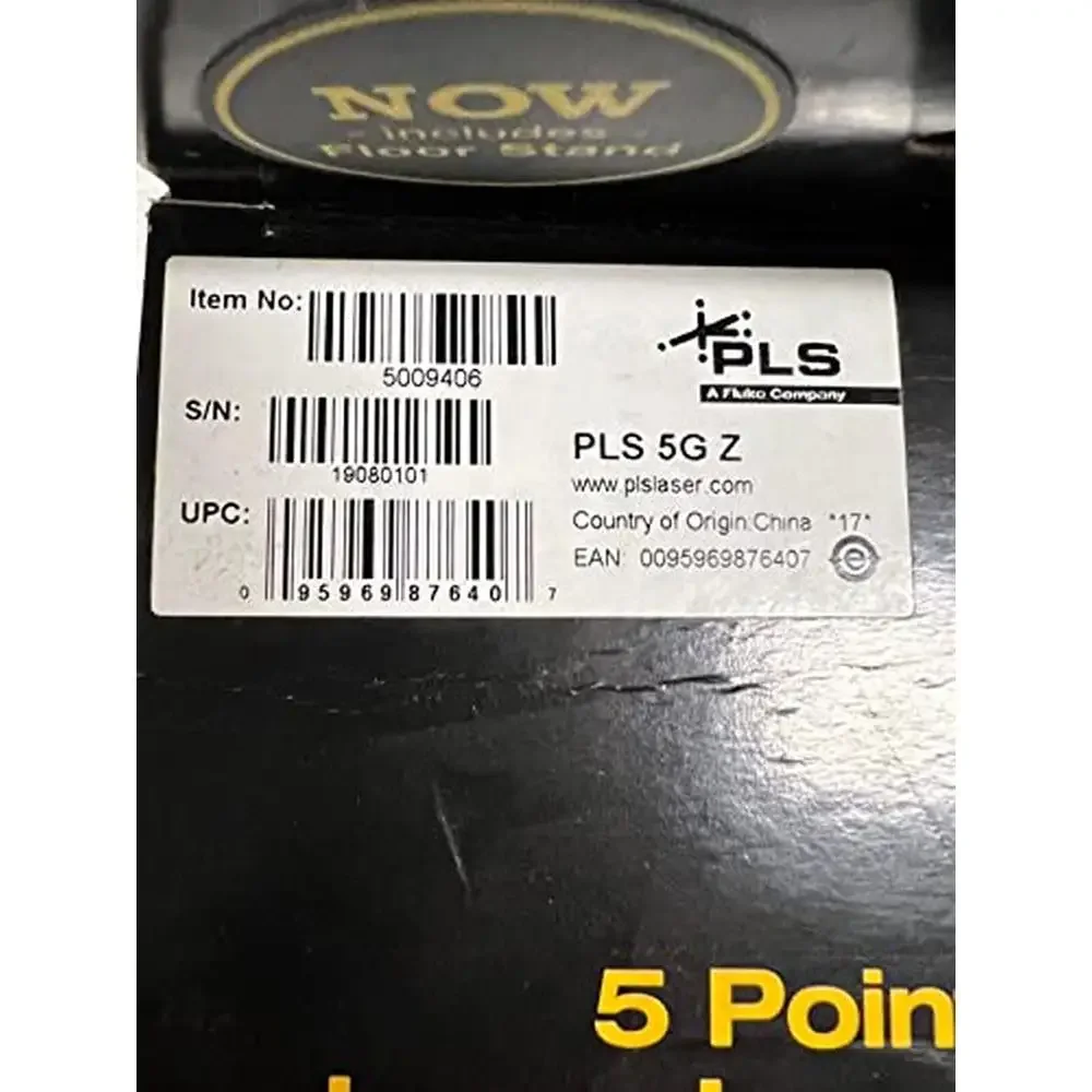Red Laser Level with 5-Point Alignment and IP54 Protection by Pacific Laser Systems